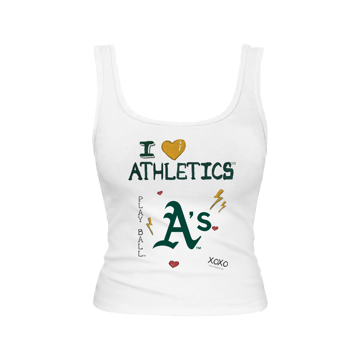 Oakland Athletics I Heart Athletics Emmy Tank