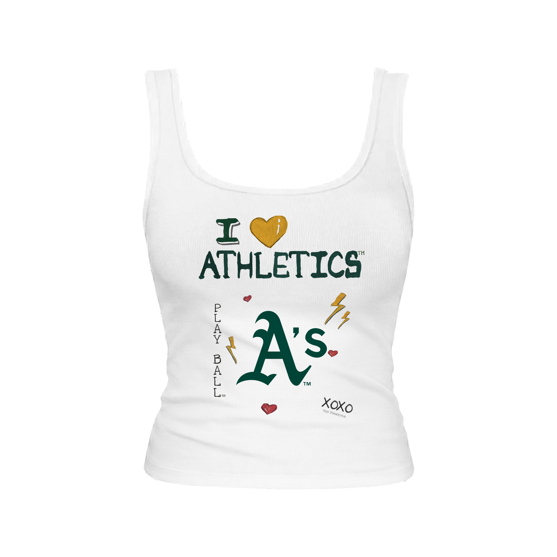 Oakland Athletics I Heart Athletics Emmy Tank