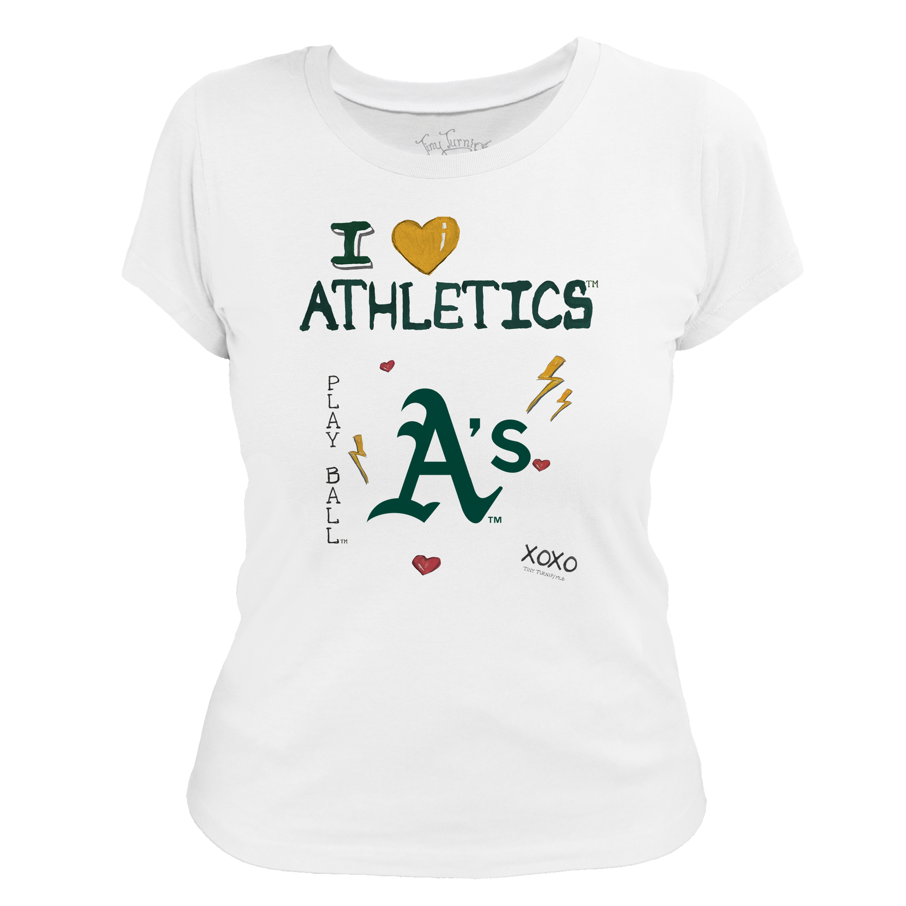 I Heart Athletics Women's Tee Shirt - Tiny Turnip