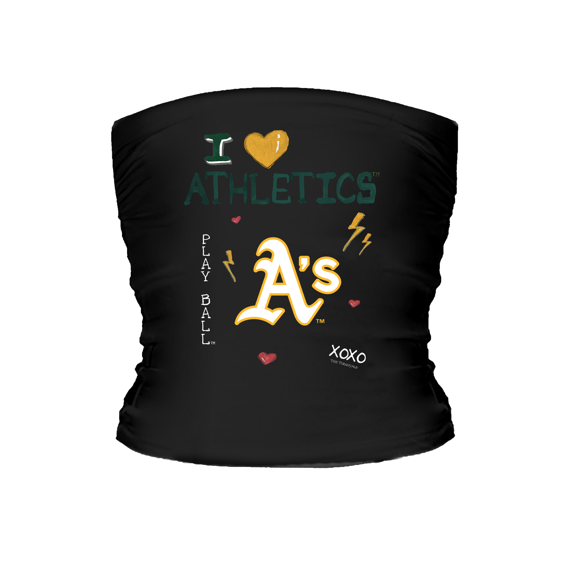 I Heart Athletics Tube Top - Tiny Turnip