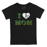 Oakland Athletics I Love Mom Tee Shirt
