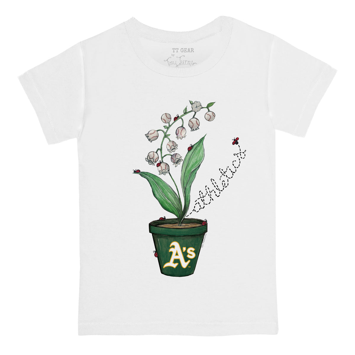 Oakland Athletics Ladybug Tee Shirt