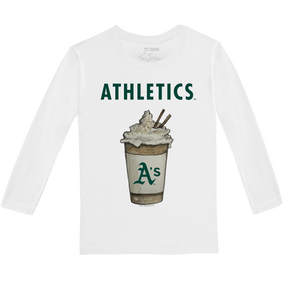 Oakland Athletics Latte Long-Sleeve Tee Shirt