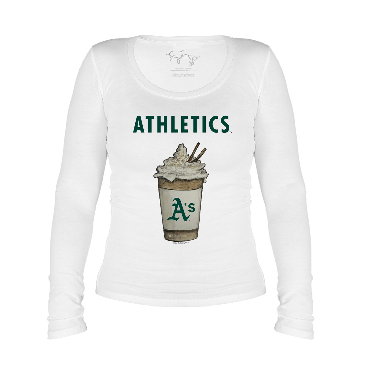 Oakland Athletics Latte Legend Long Sleeve