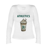 Oakland Athletics Latte Legend Long Sleeve
