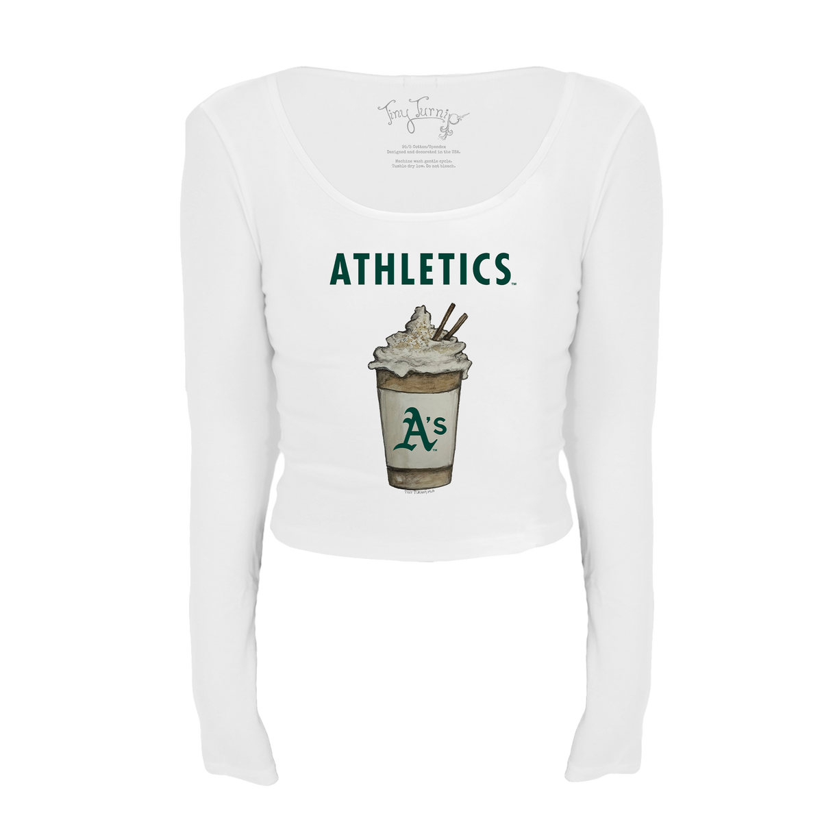 Oakland Athletics Latte Women's Lucy Long Sleeve
