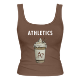 Oakland Athletics Latte Emmy Tank
