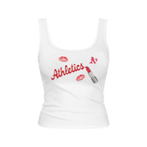 Oakland Athletics Lipstick Emmy Tank