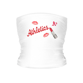 Oakland Athletics Lipstick Tube Top - Tiny Turnip