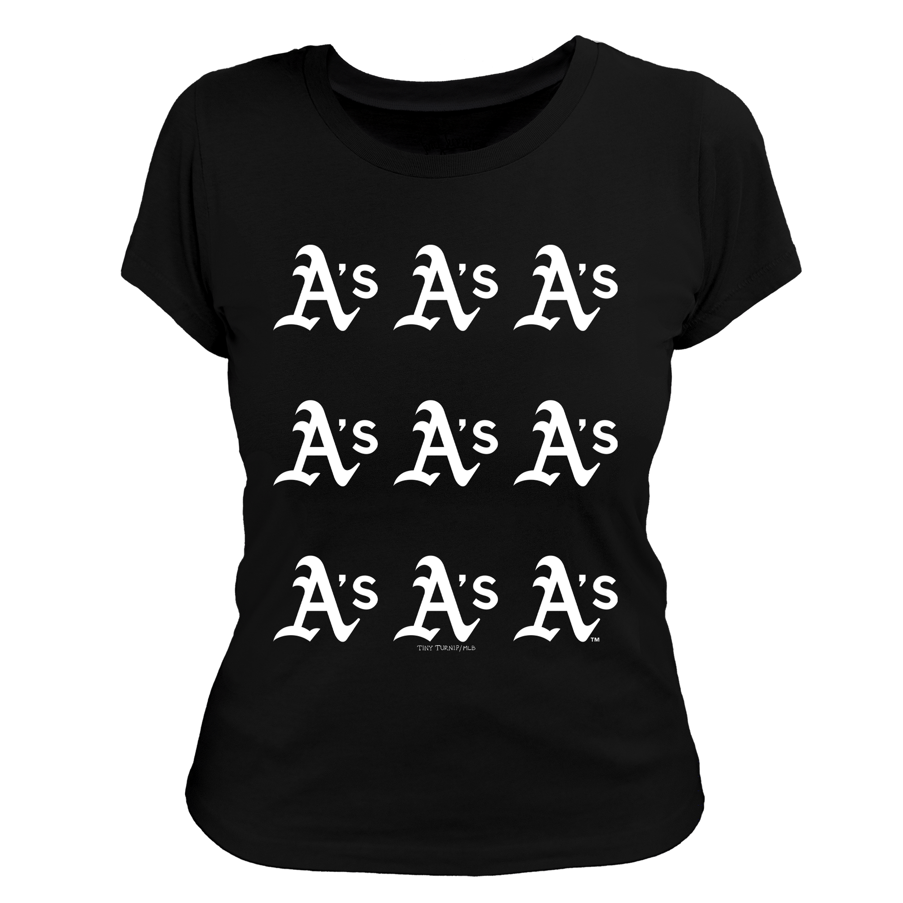 Oakland Athletics Logo Grid Tee Shirt