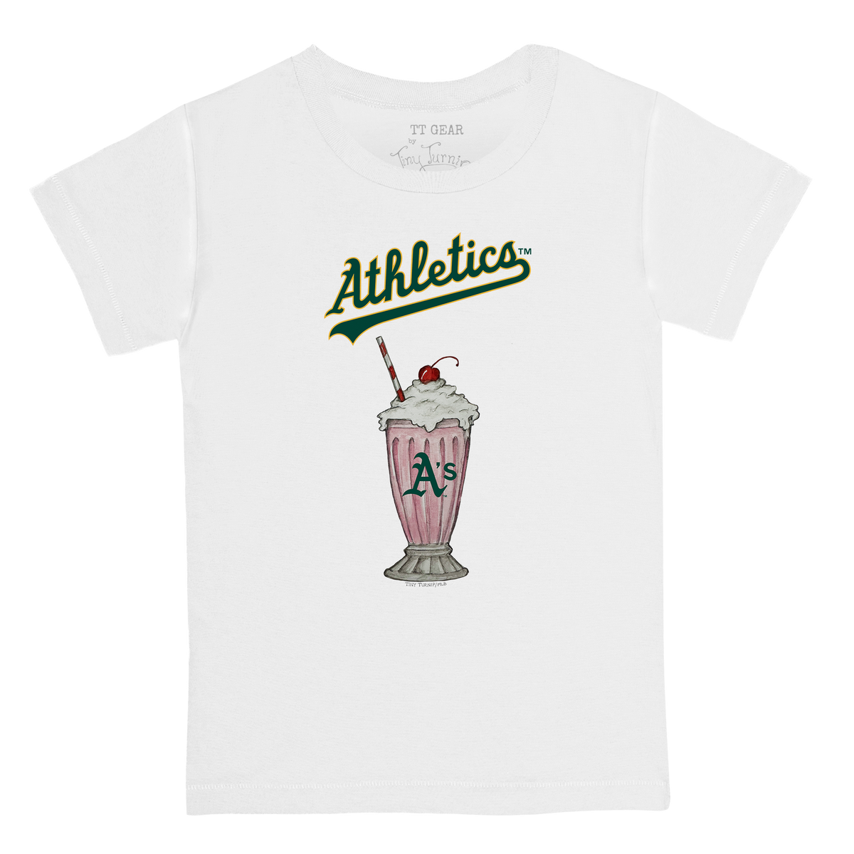 Oakland Athletics Milkshake Kid's Tee Shirt