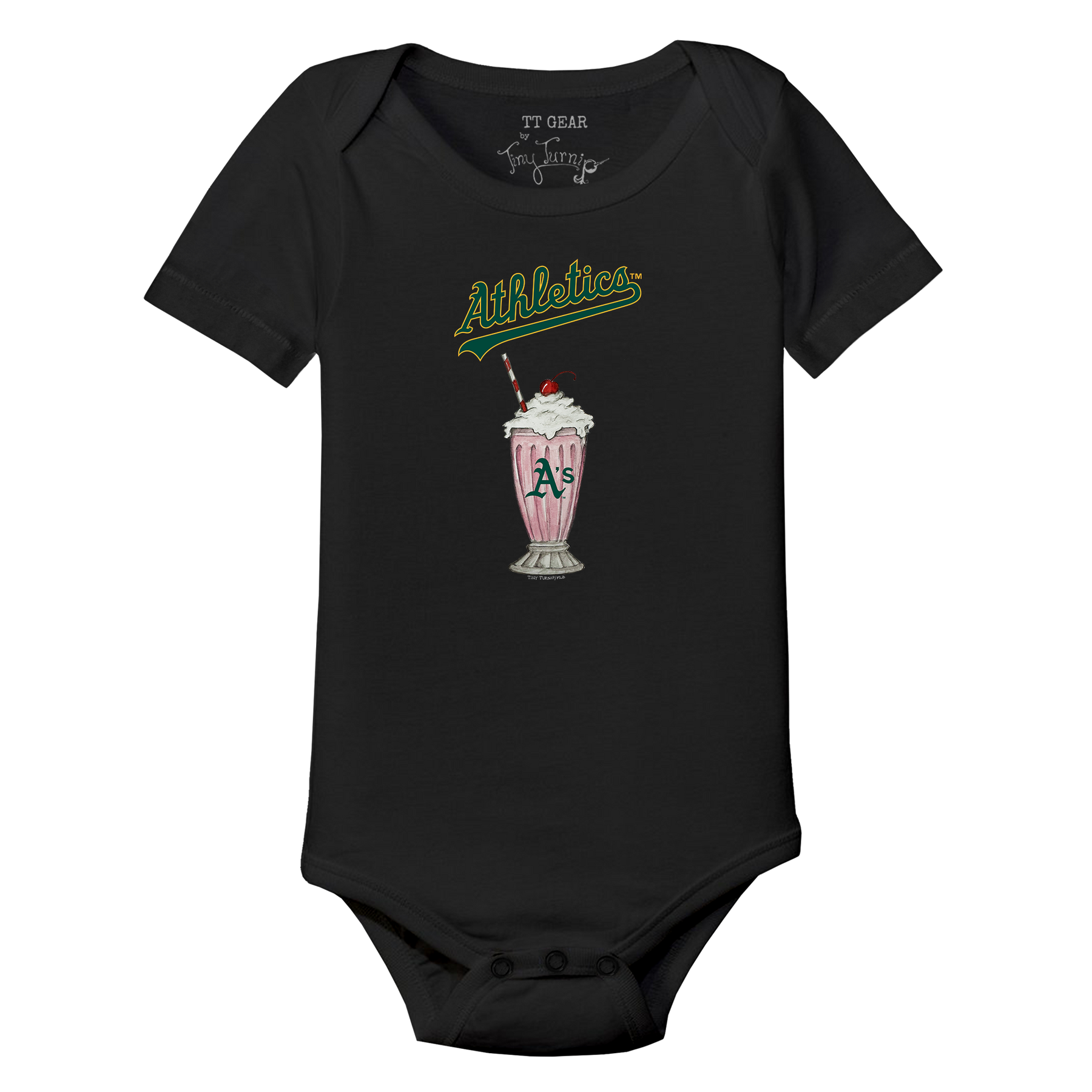 Oakland Athletics Milkshake Short Sleeve Snapper
