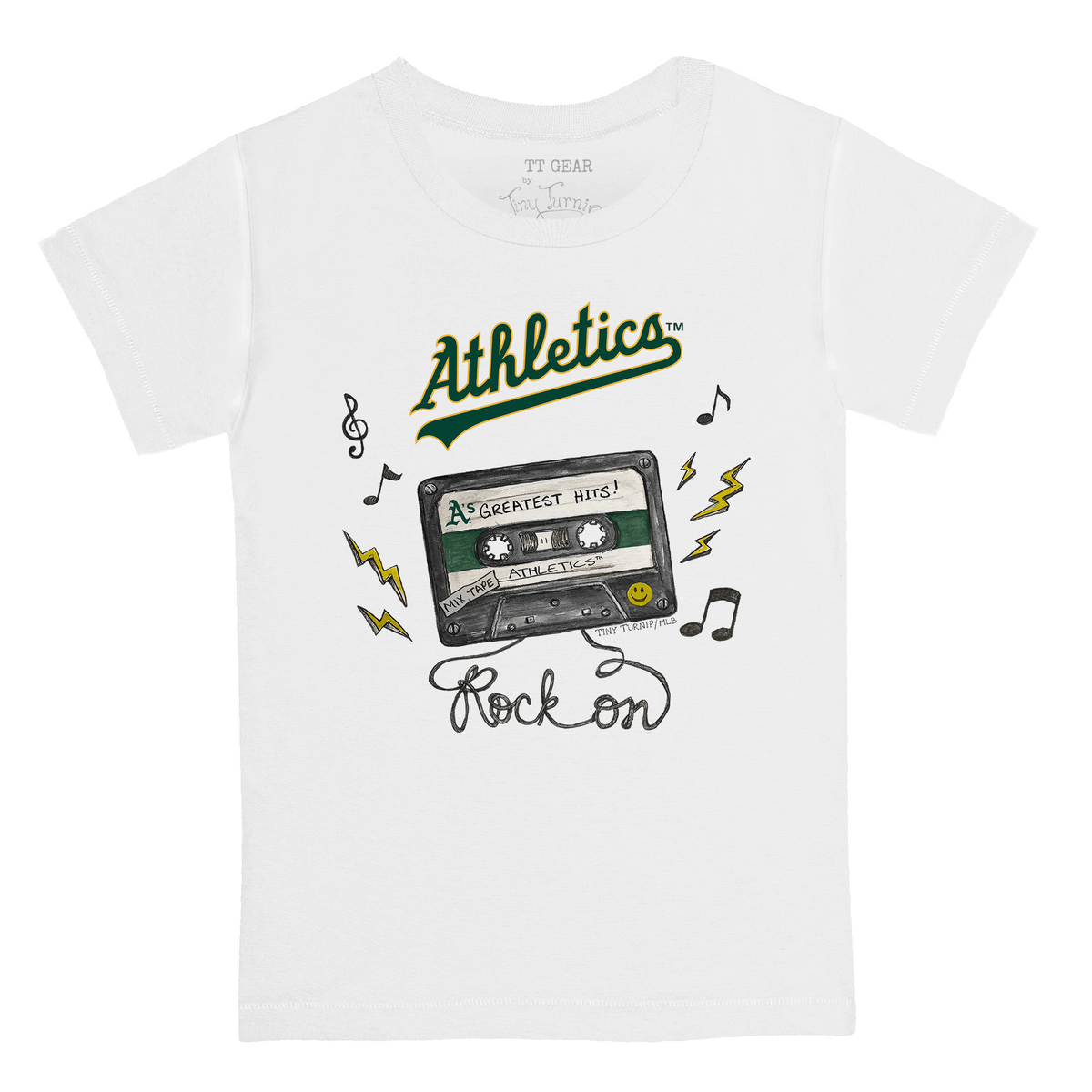 Oakland Athletics Mixtape Kid's Tee Shirt