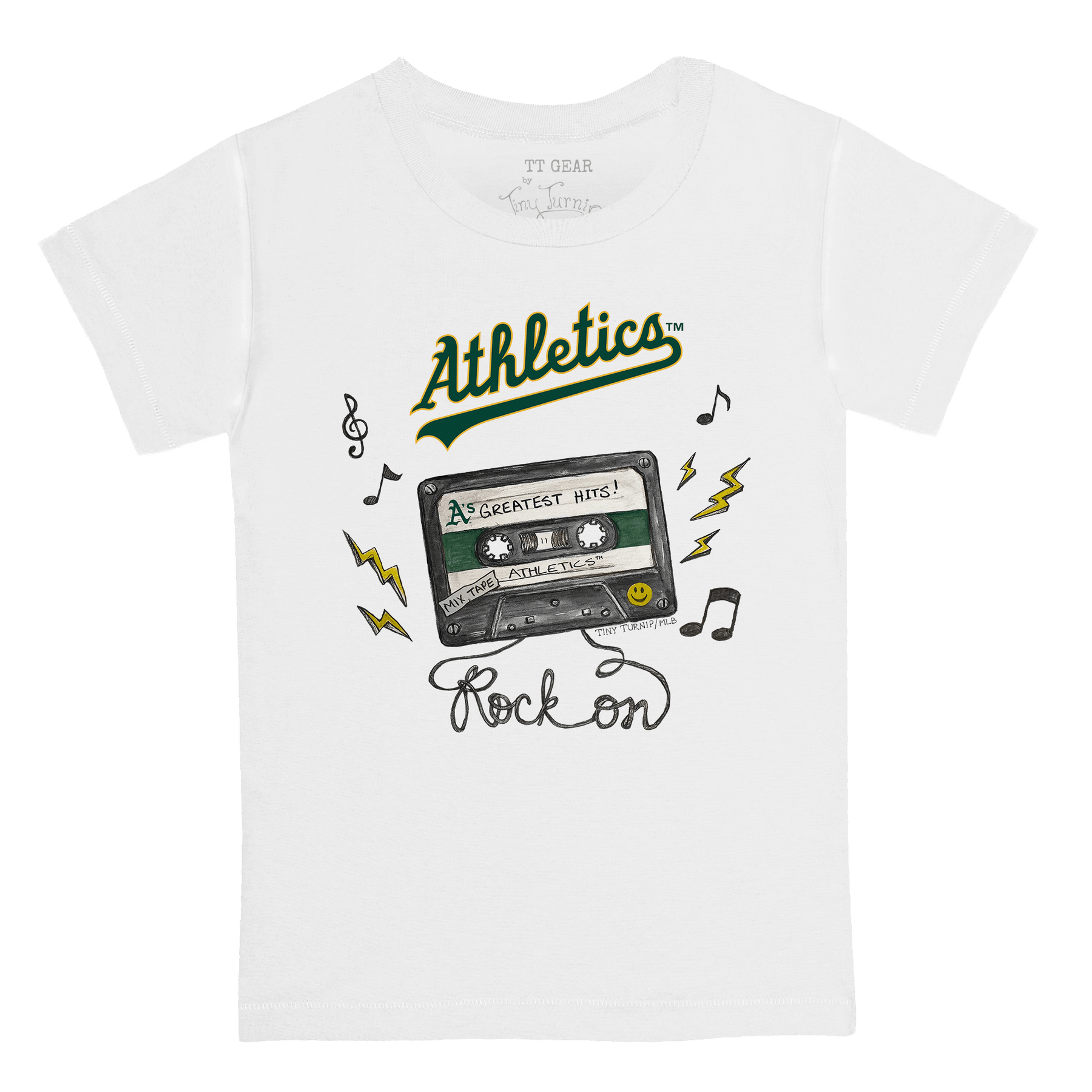 Oakland Athletics Mixtape Kid's Tee Shirt
