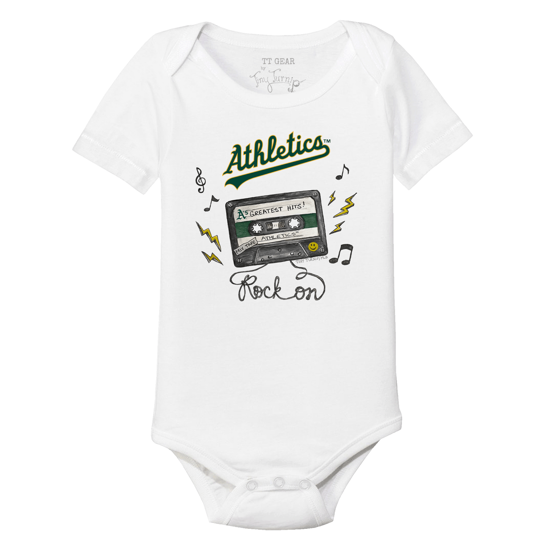 Oakland Athletics Mixtape Short Sleeve Snapper