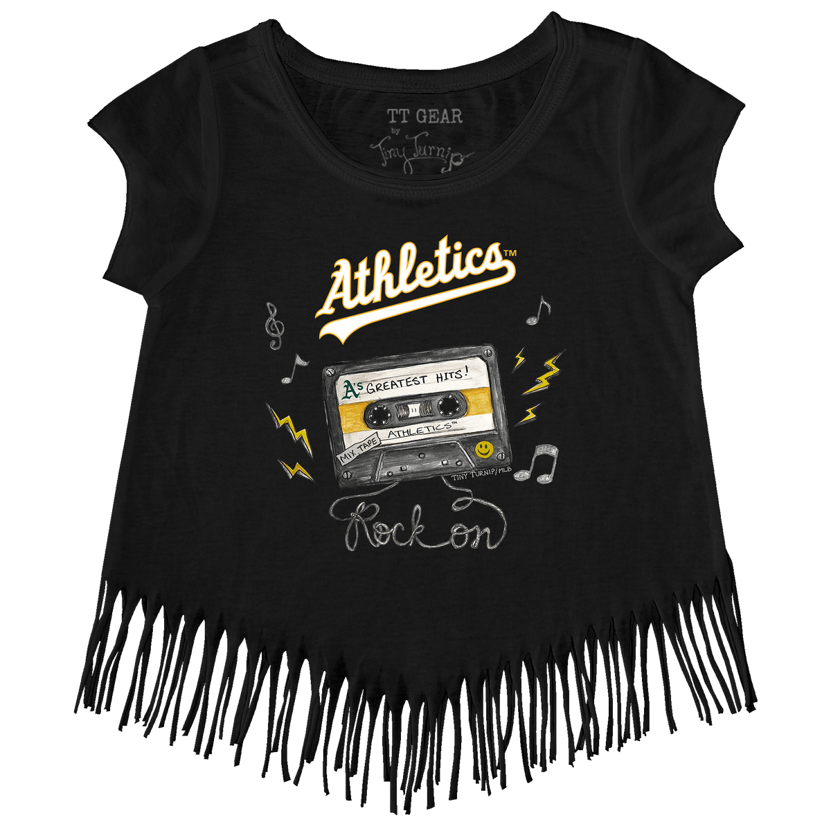 Oakland Athletics Mixtape Fringe Tee