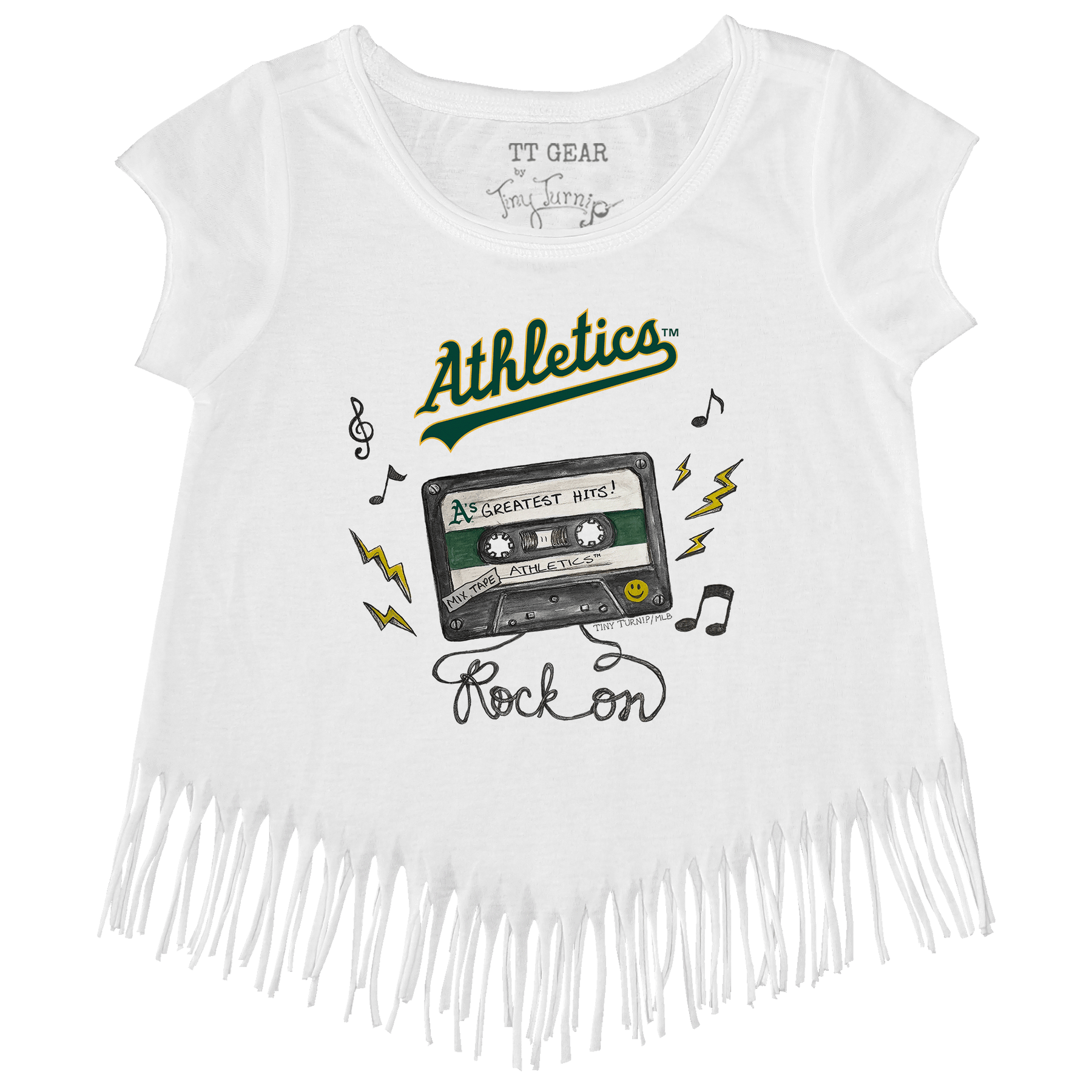 Oakland Athletics Mixtape Fringe Tee