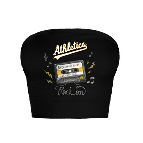 Oakland Athletics Mixtape Crop Tube Top