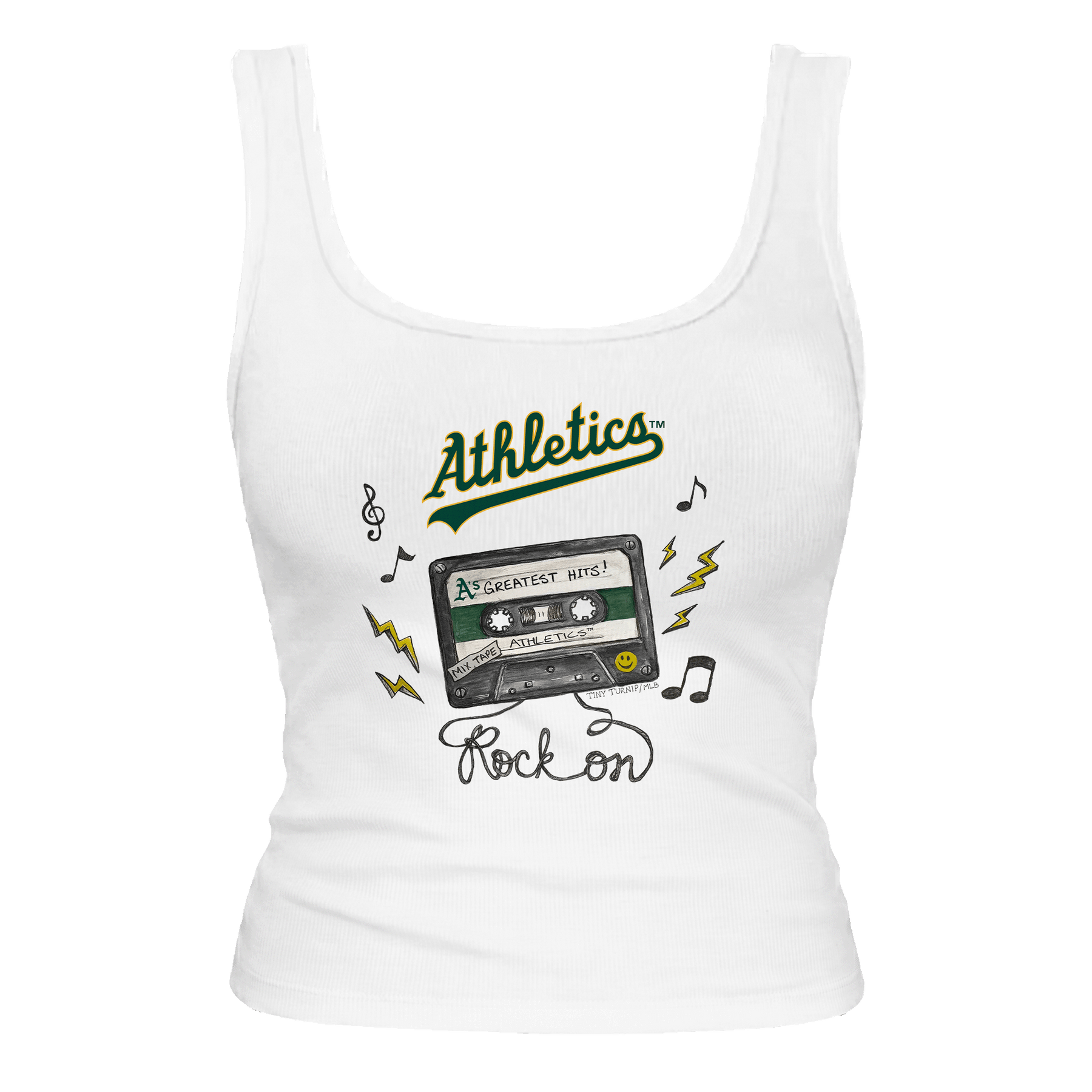 Oakland Athletics Mixtape Emmy Tank