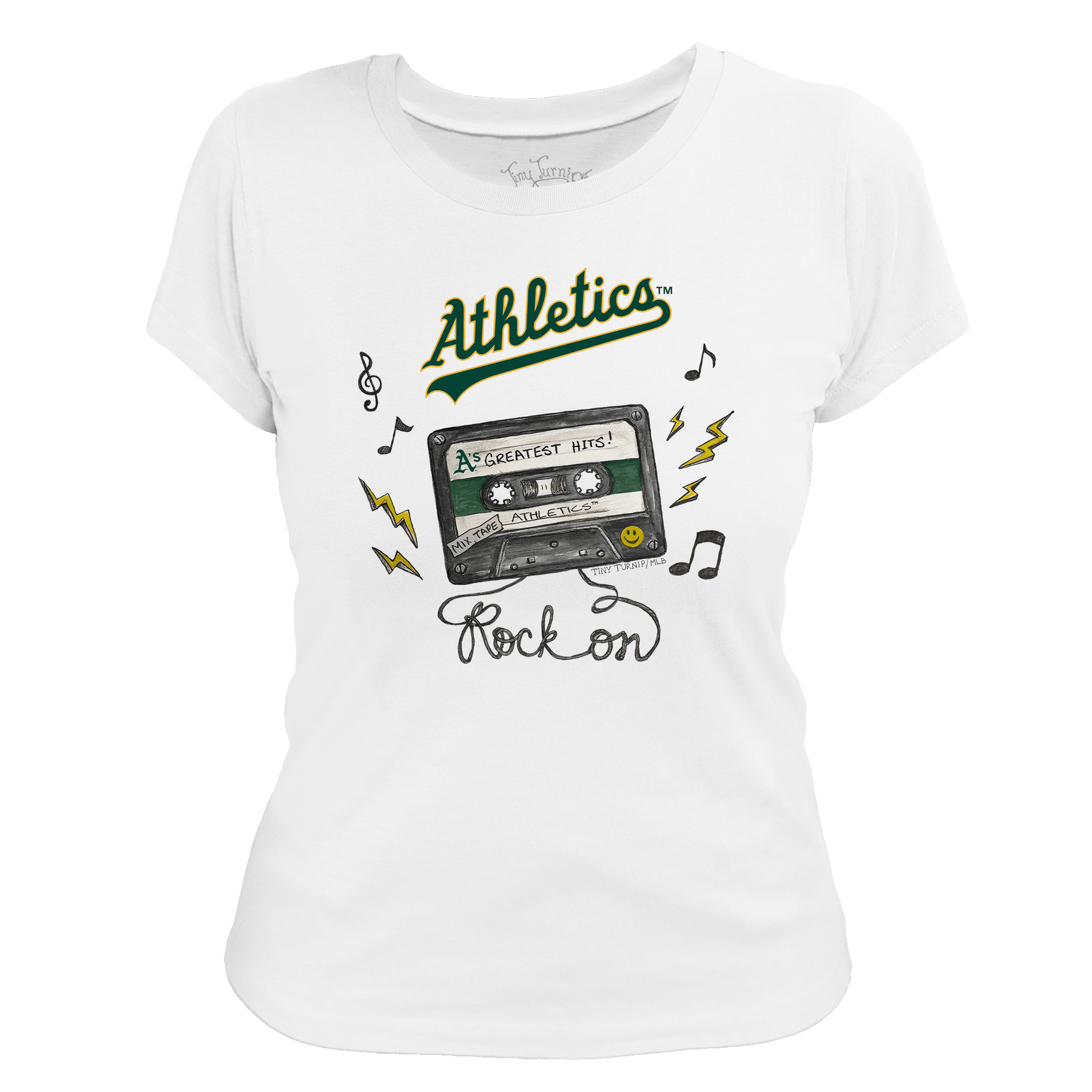 Oakland Athletics Mixtape Women's Tee Shirt