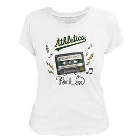 Oakland Athletics Mixtape Women's Tee Shirt