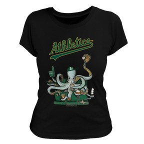 Oakland Athletics Octopus Tee Shirt