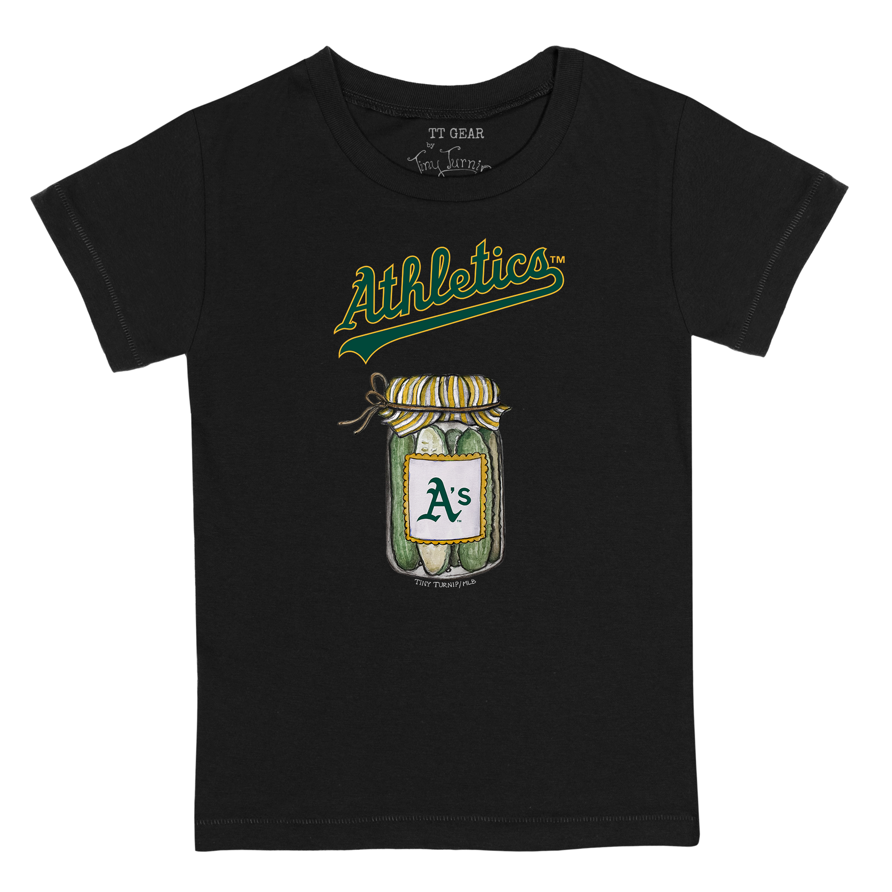 Oakland Athletics Pickle Jar Kid's Tee Shirt