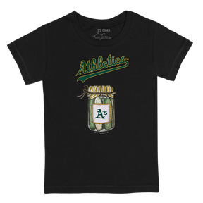 Oakland Athletics Pickle Jar Kid's Tee Shirt
