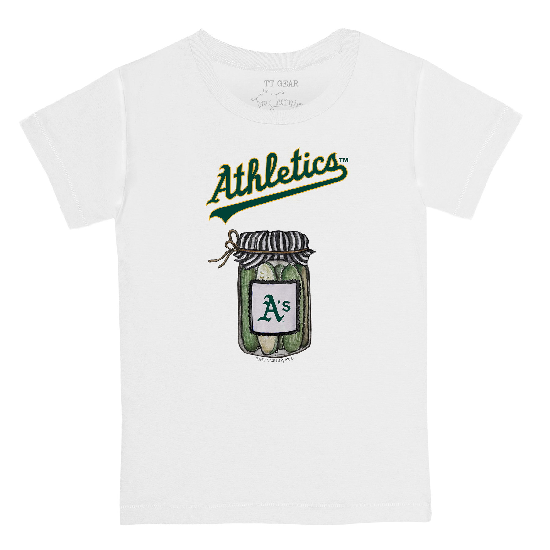 Oakland Athletics Pickle Jar Kid's Tee Shirt