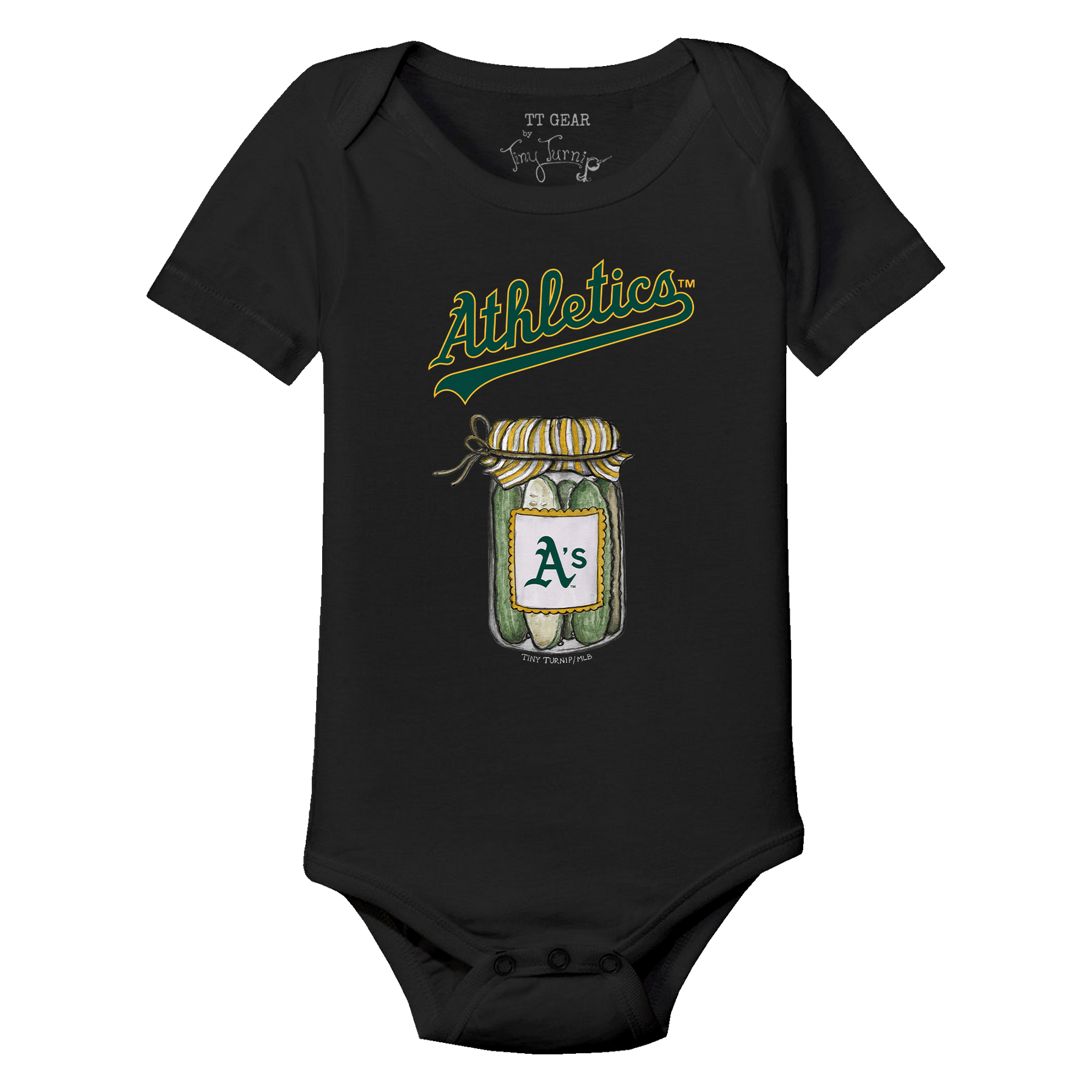 Oakland Athletics Pickle Jar Short Sleeve Snapper