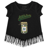 Oakland Athletics Pickle Jar Fringe Tee
