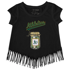 Oakland Athletics Pickle Jar Fringe Tee