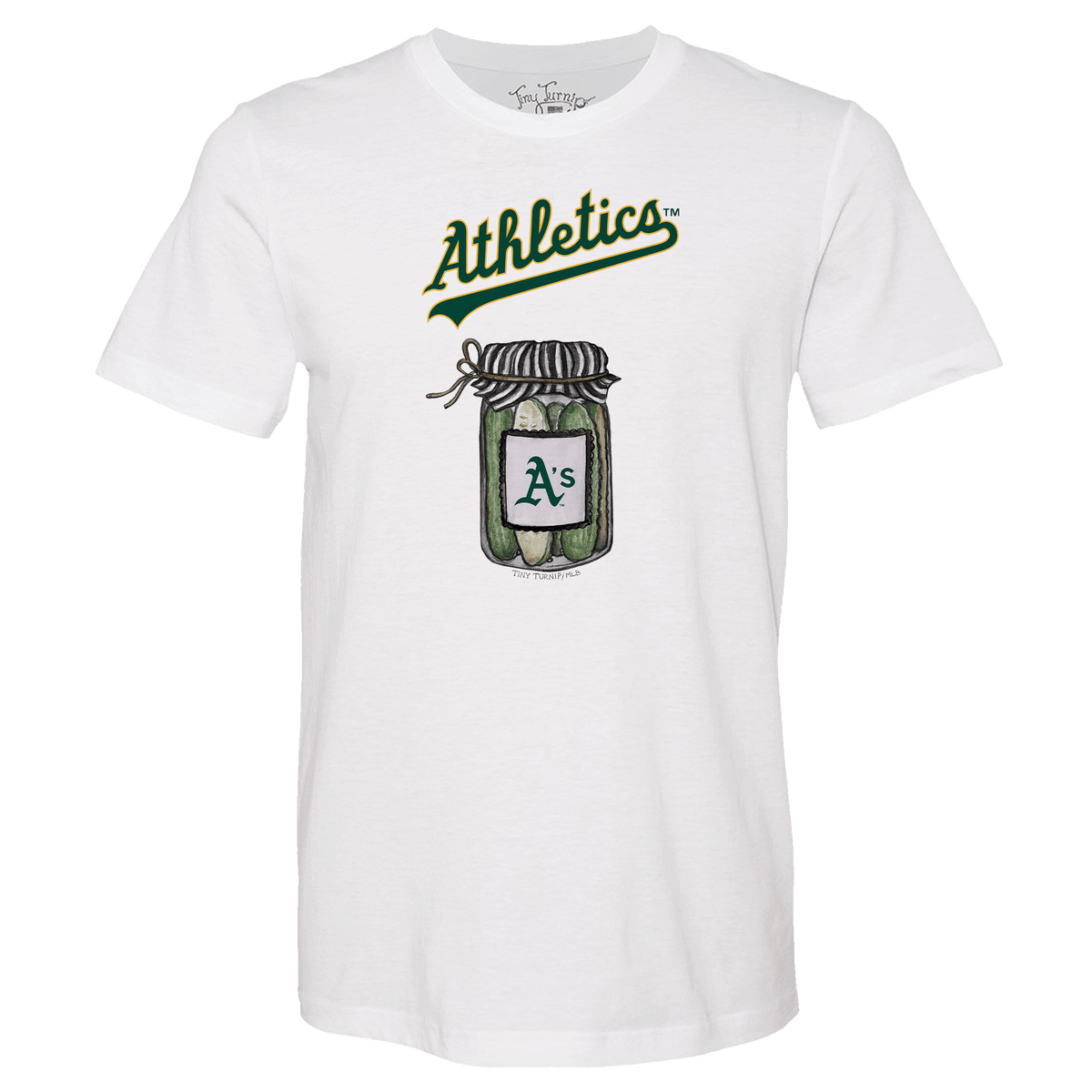 Oakland Athletics Pickle Jar Unisex Tee Shirt