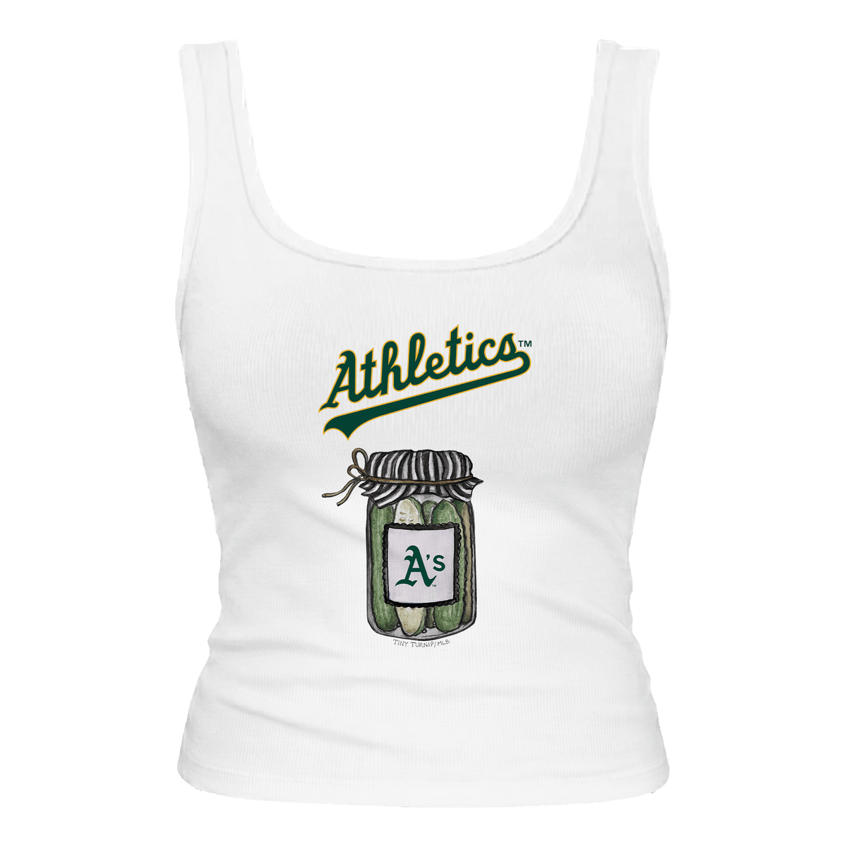 Oakland Athletics Pickle Jar Emmy Tank