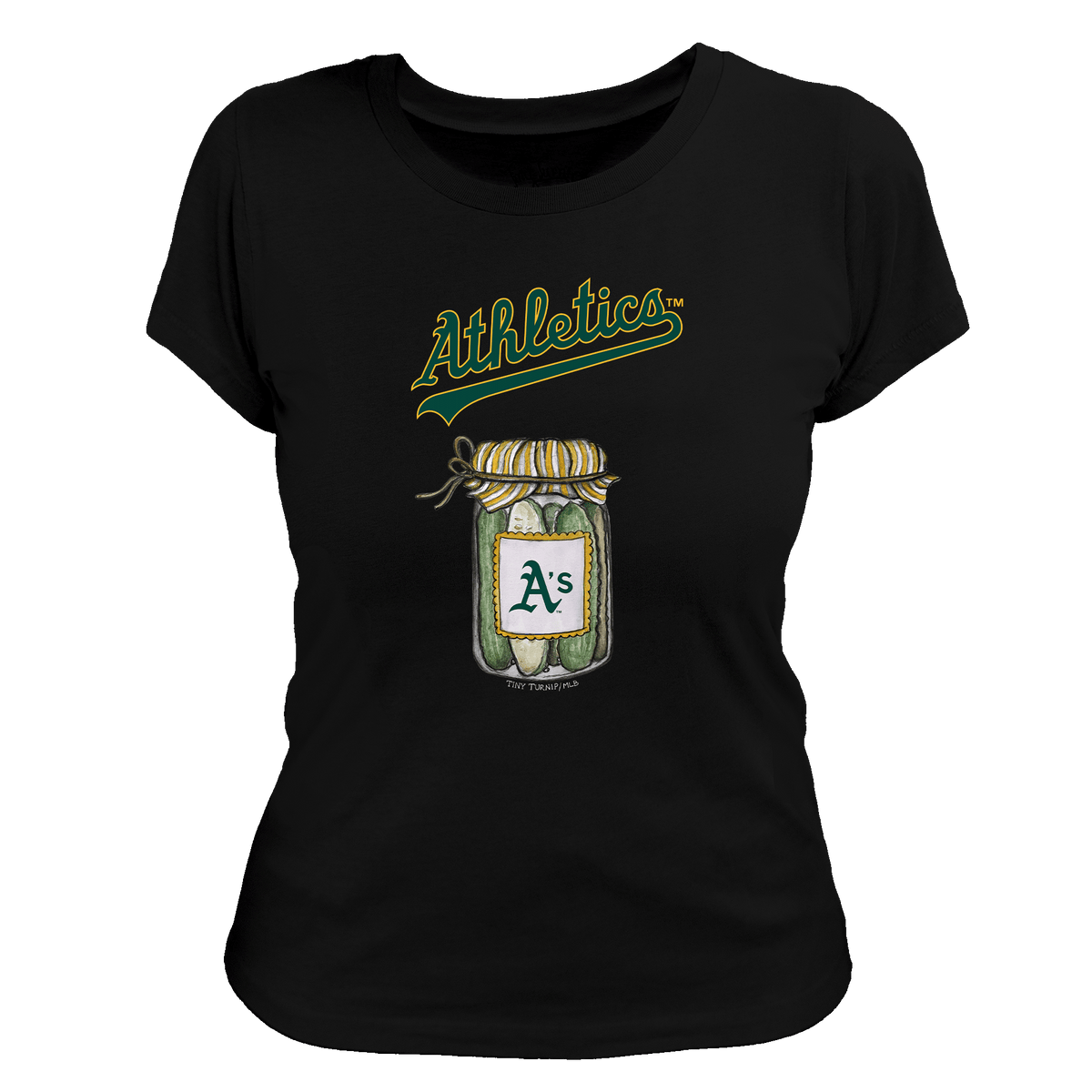 Oakland Athletics Pickle Jar Women's Tee Shirt