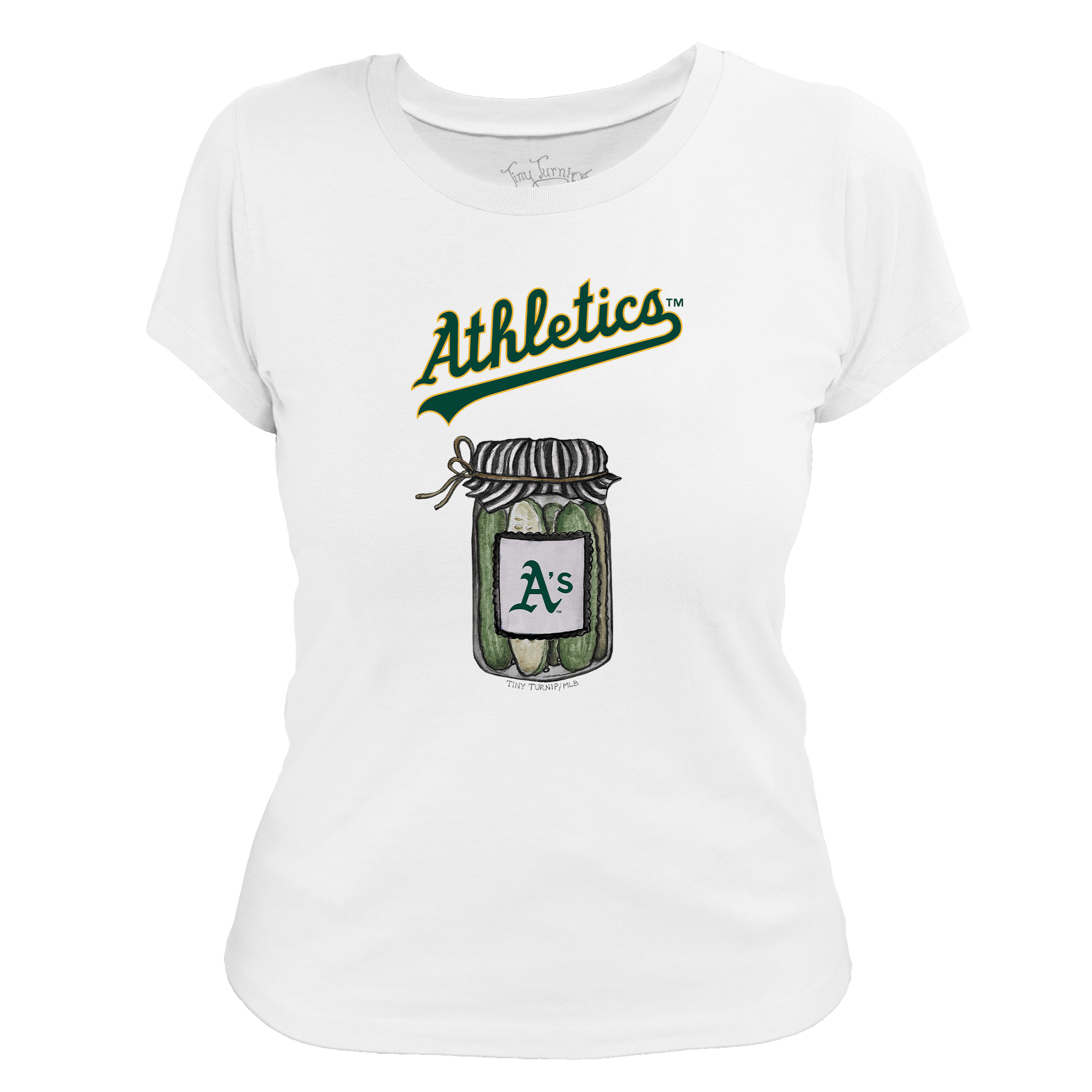 Oakland Athletics Pickle Jar Women's Tee Shirt