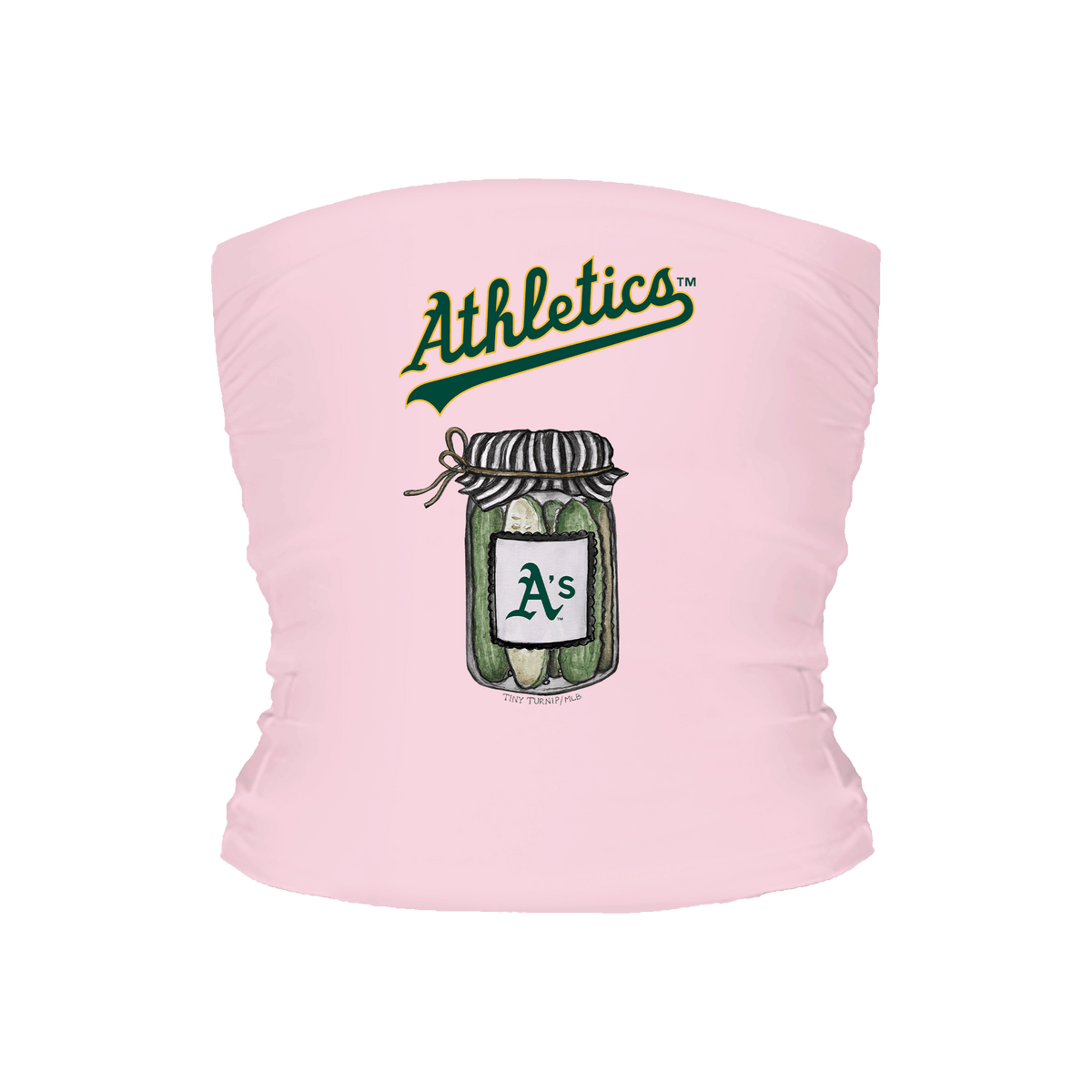 Oakland Athletics Pickle Jar Tube Top