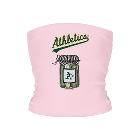 Oakland Athletics Pickle Jar Tube Top