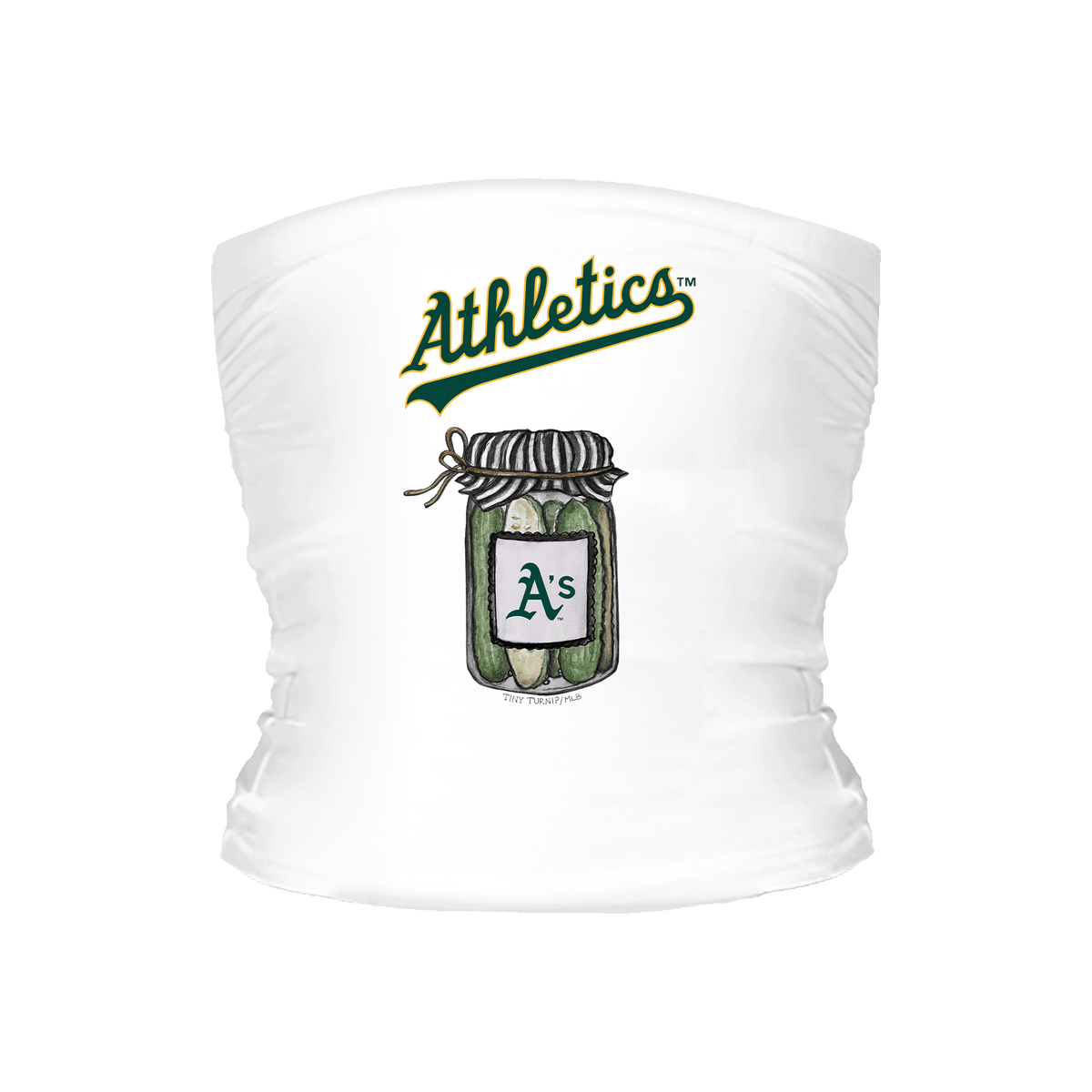 Oakland Athletics Pickle Jar Tube Top