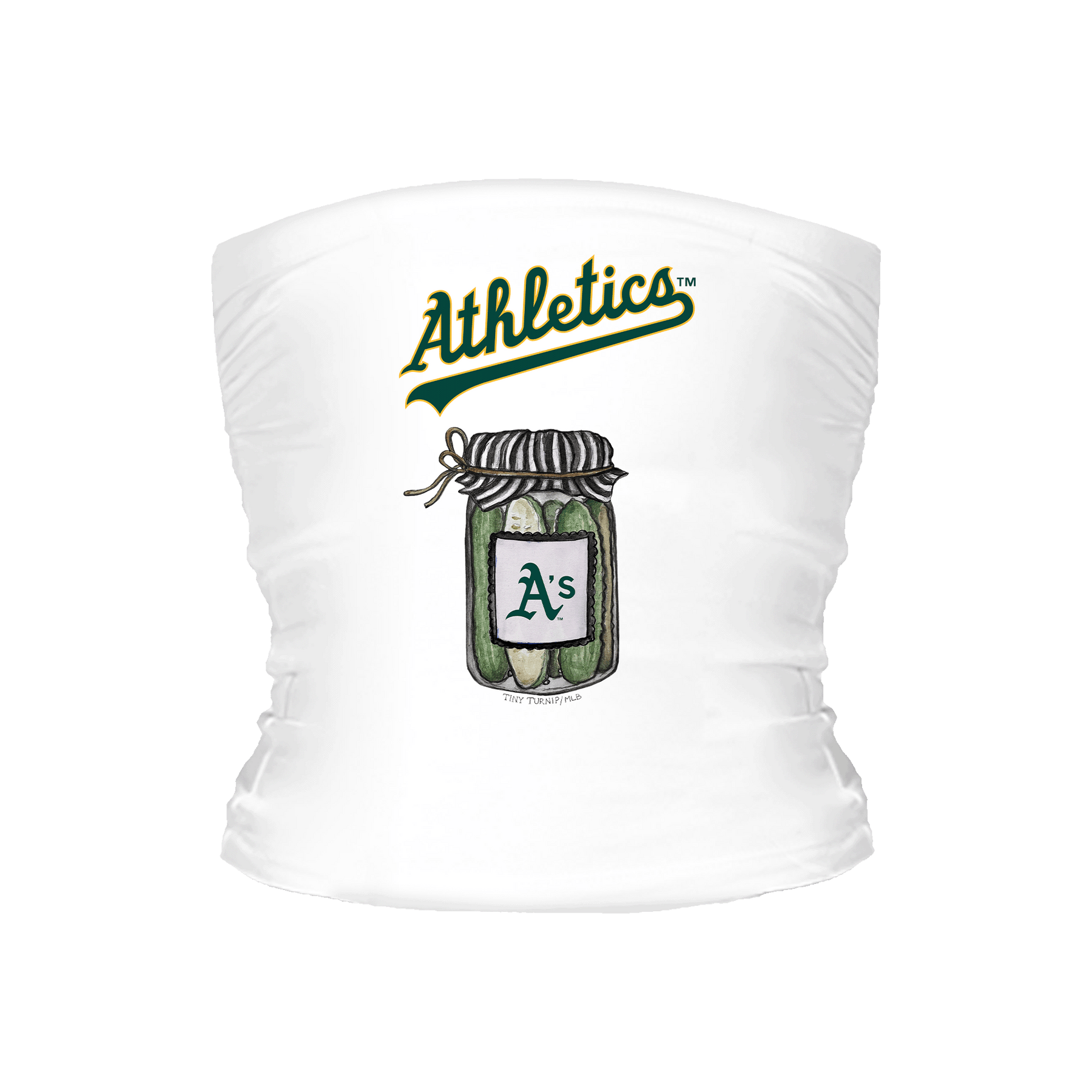 Oakland Athletics Pickle Jar Tube Top
