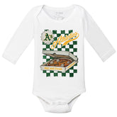 Oakland Athletics Pizza Long Sleeve Snapper