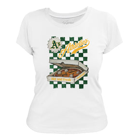 Oakland Athletics Pizza Tee Shirt