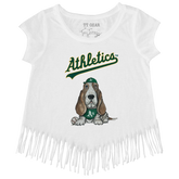 Oakland Athletics Puddy Fringe Tee - Tiny Turnip