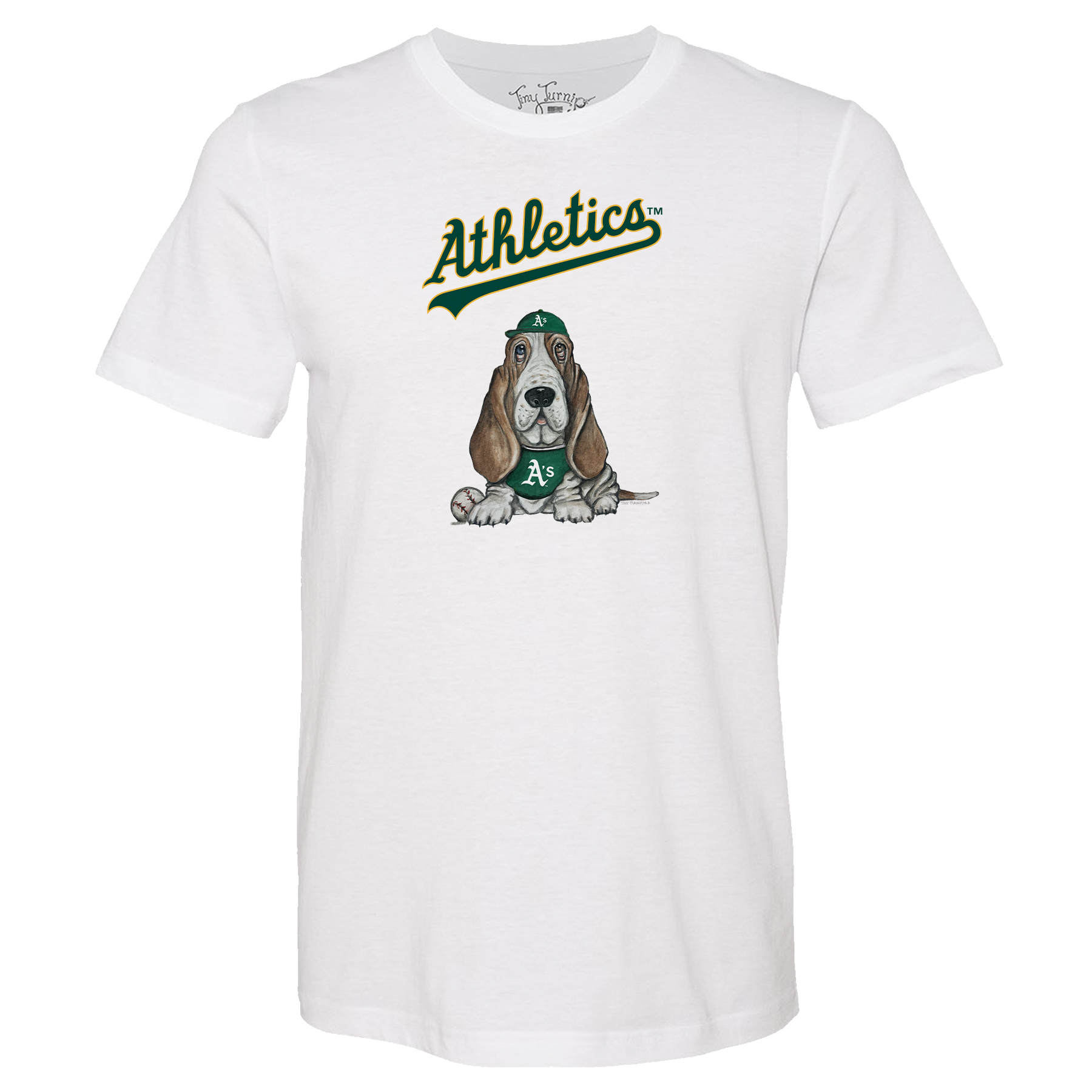 Oakland Athletics Puddy Unisex Tee Shirt - Tiny Turnip
