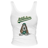 Oakland Athletics Puddy Tank - Tiny Turnip