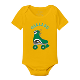 Oakland Athletics Retro Skate Short Sleeve Snapper