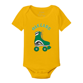 Oakland Athletics Retro Skate Short Sleeve Snapper