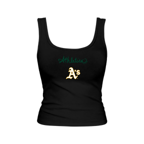 Oakland Athletics Logo Script Emmy Tank