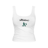 Oakland Athletics Logo Script Emmy Tank