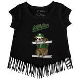 Oakland Athletics Sloth Fringe Tee